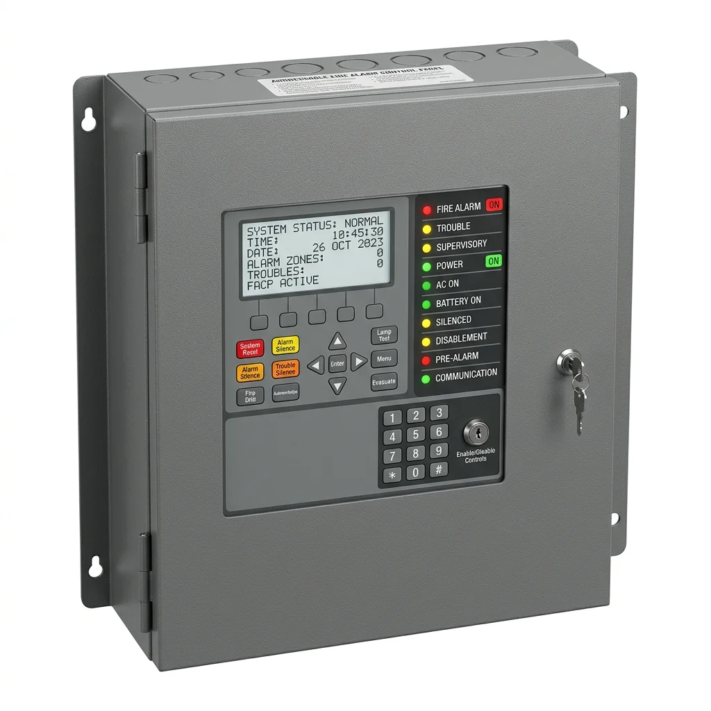 Centrale incendie adressable