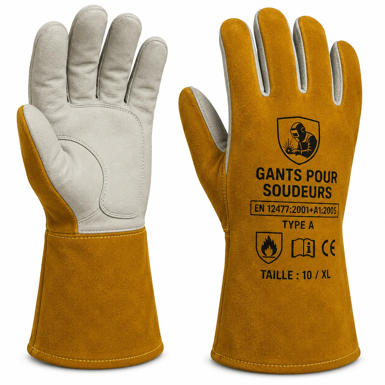 Gants pour soudeurs
