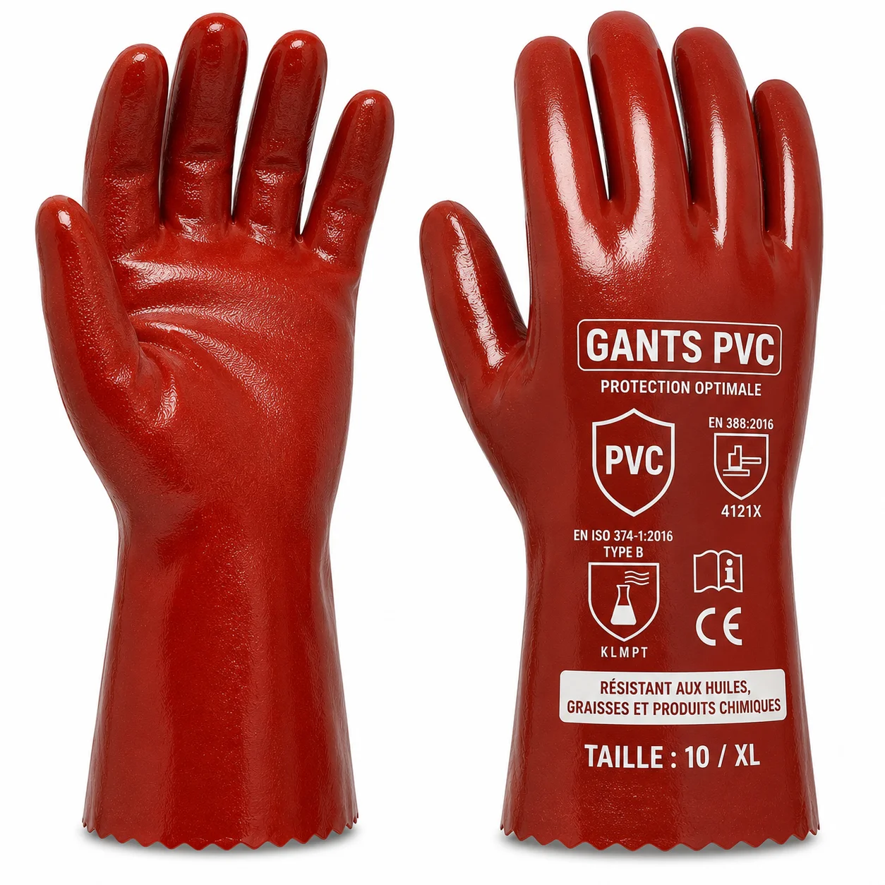 Gants PVC